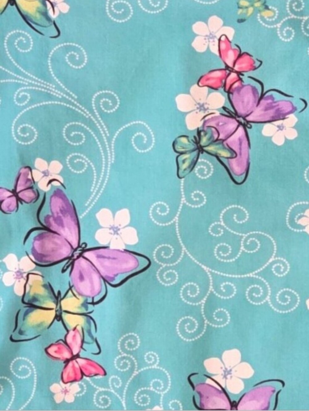 Butterflies Scrub Set - Picture 2 of 3
